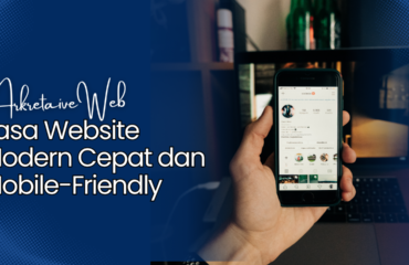 Jasa website modern cepat dan mobile-friendly